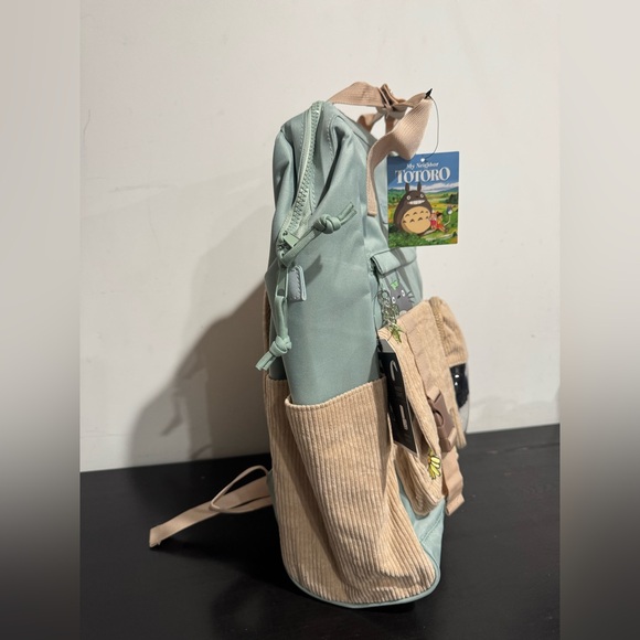 Studio Ghibli My Neighbor Totoro Soot Sprite Multi-Pocket Backpack - Picture 6 of 10